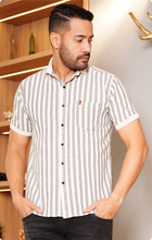 Cargar imagen en el visor de la galería, CAMISA SLIM FIT OBED MC
