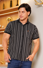 Cargar imagen en el visor de la galería, CAMISA SLIM FIT OBED MC
