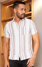 Cargar imagen en el visor de la galería, CAMISA SLIM FIT OBED MC
