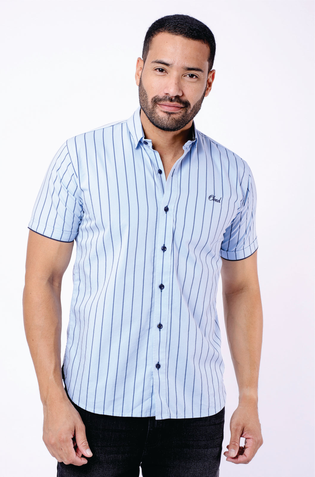 CAMISA SLIM FIT OBED MC NEW COLLECTION