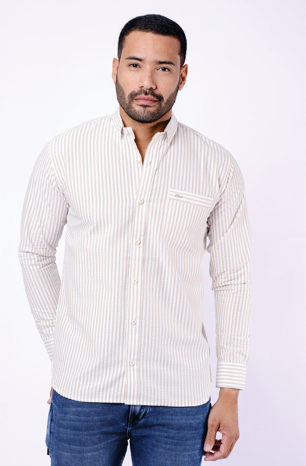 CAMISA SLIM FIT OBED ML NEW COLLECTION