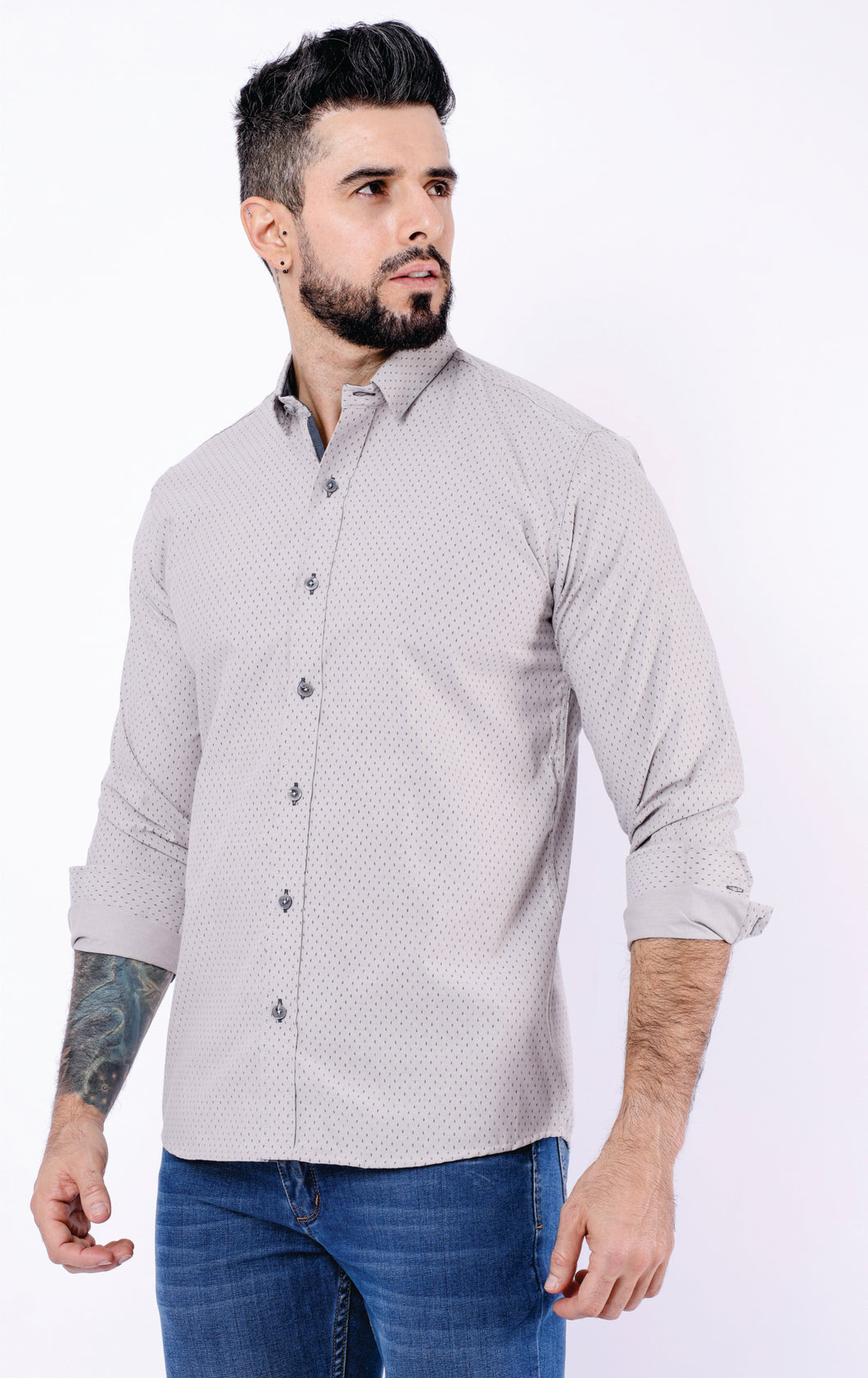 CAMISA SLIM FIT OBED ML NEW COLLECTION